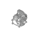 Головка цилиндра 7,5 мм Champion 3048050400200 012030001700-DC01A001 для G210-1HK,BC8716,IGG3200,3600,GG3300 (2020)