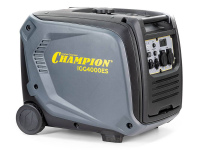 Генератор бензиновый инверторный Champion IGG4000ES [4.4 кВт, 220В, бак 12л, электростартер]