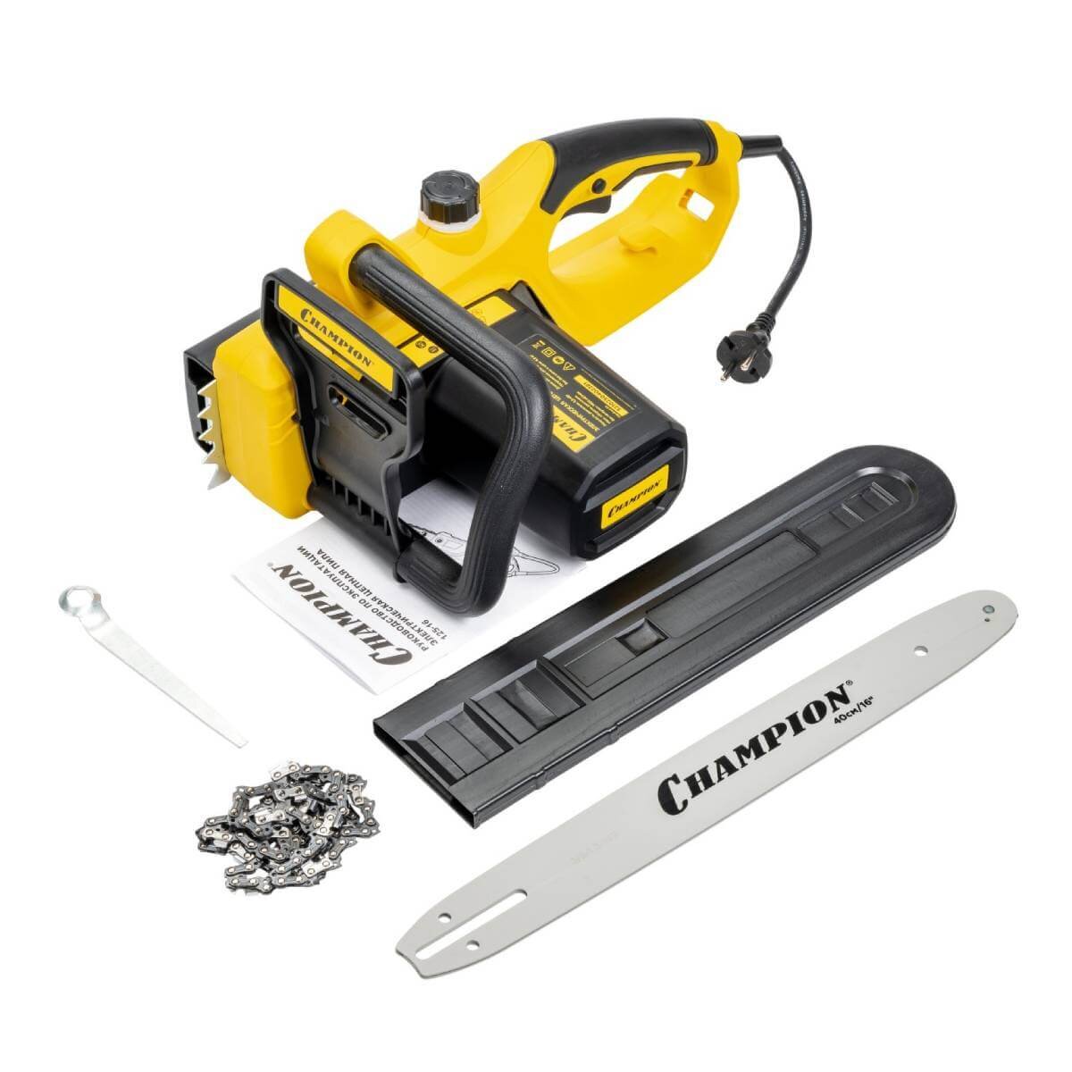 Электропила цепная CHAMPION 125-16