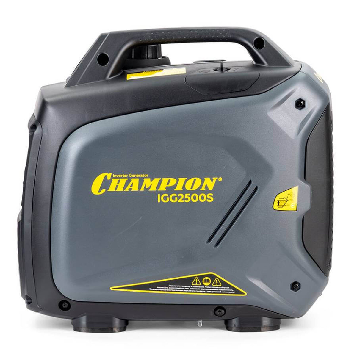 Генератор бензиновый инверторный Champion IGG2500S [2.8 кВт, 220В, бак 4л, ручной стартер]
