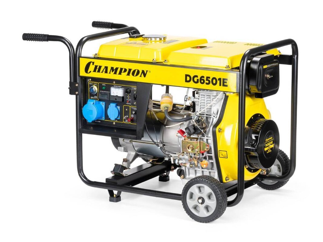 Генератор дизельный CHAMPION DG6501E