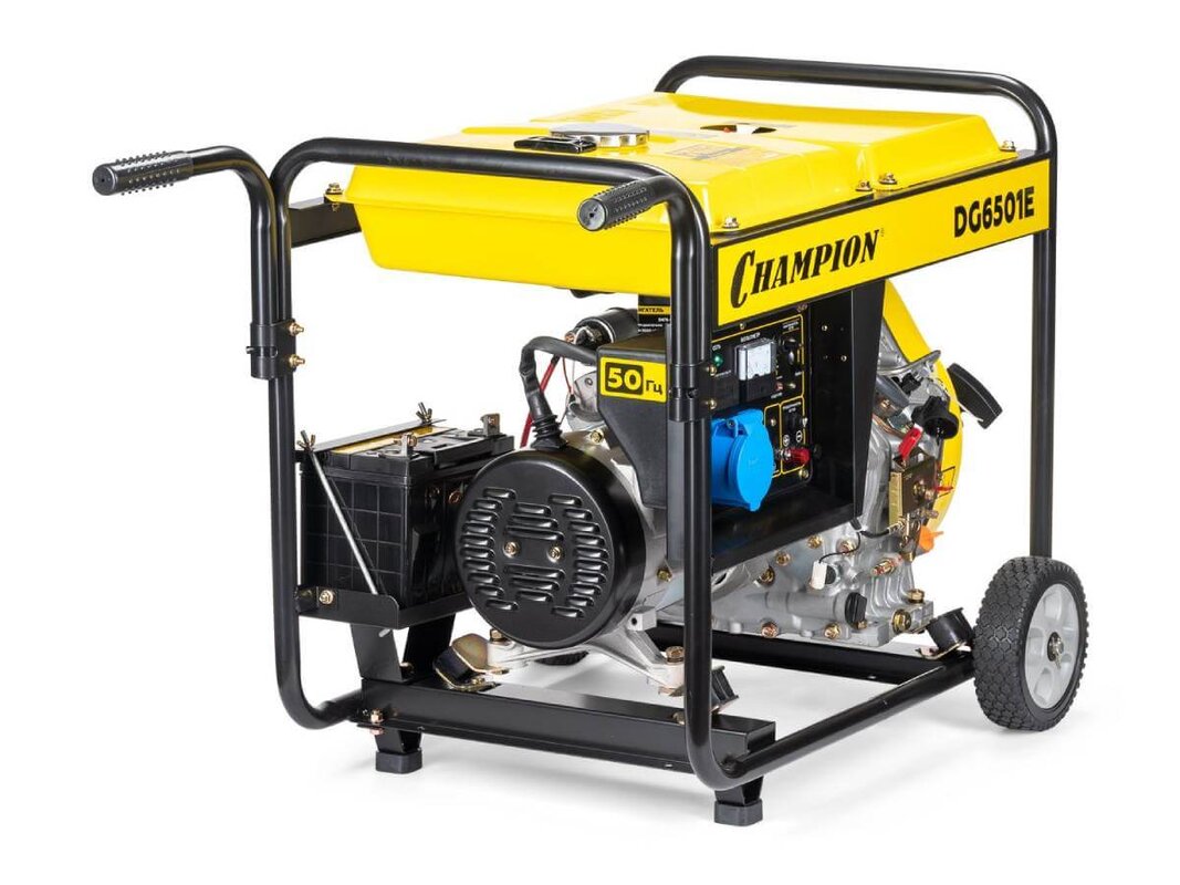 Генератор дизельный CHAMPION DG6501E