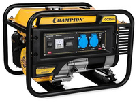Бензогенератор Champion GG3200 [3.5 кВт, 220В, бак 15л, ручной стартер]