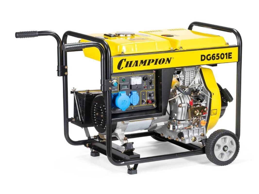 Генератор дизельный CHAMPION DG6501E