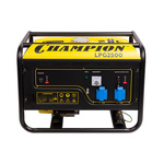 Генератор газовый/бензиновый CHAMPION LPG2500 [2.1 кВт, 220В, бак 15л, ручной стартер]
