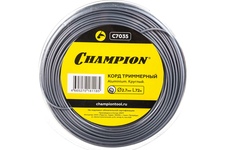 Леска триммерная CHAMPION Aluminium +нож 2.7х72м (C7035)