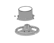 Головка триммерная нижняя часть Champion 31010810101000 для LMH5640