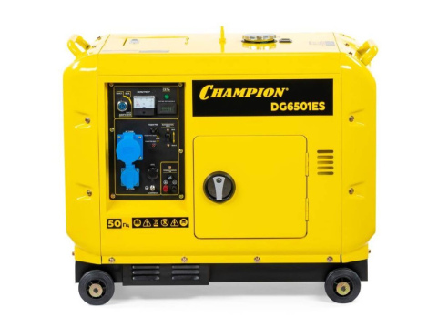 Генератор дизельный CHAMPION DG6501ES