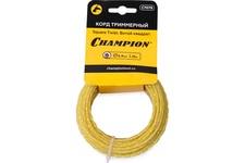 Леска триммерная CHAMPION Square Twist 2.4х15м (C7079)