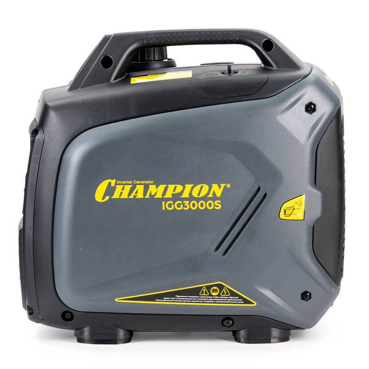 Генератор бензиновый инверторный Champion IGG3000S [3.3 кВт, 220В, бак 4л, ручной стартер]