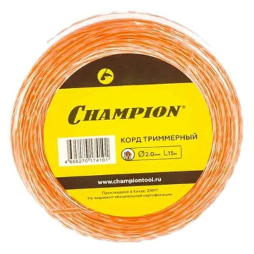 Леска триммерная CHAMPION Square 3.0х15м (C7131)