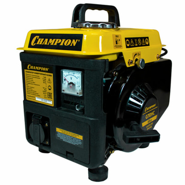 Бензогенератор инверторный Champion IGG980 [1.1 кВт, 220В, бак 2.2л, ручной стартер]
