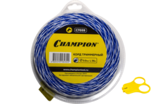 Леска триммерная CHAMPION Sky-cutter +нож 3.0х56м (C7059)
