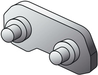 Звено соединительное (вилка) 3/8