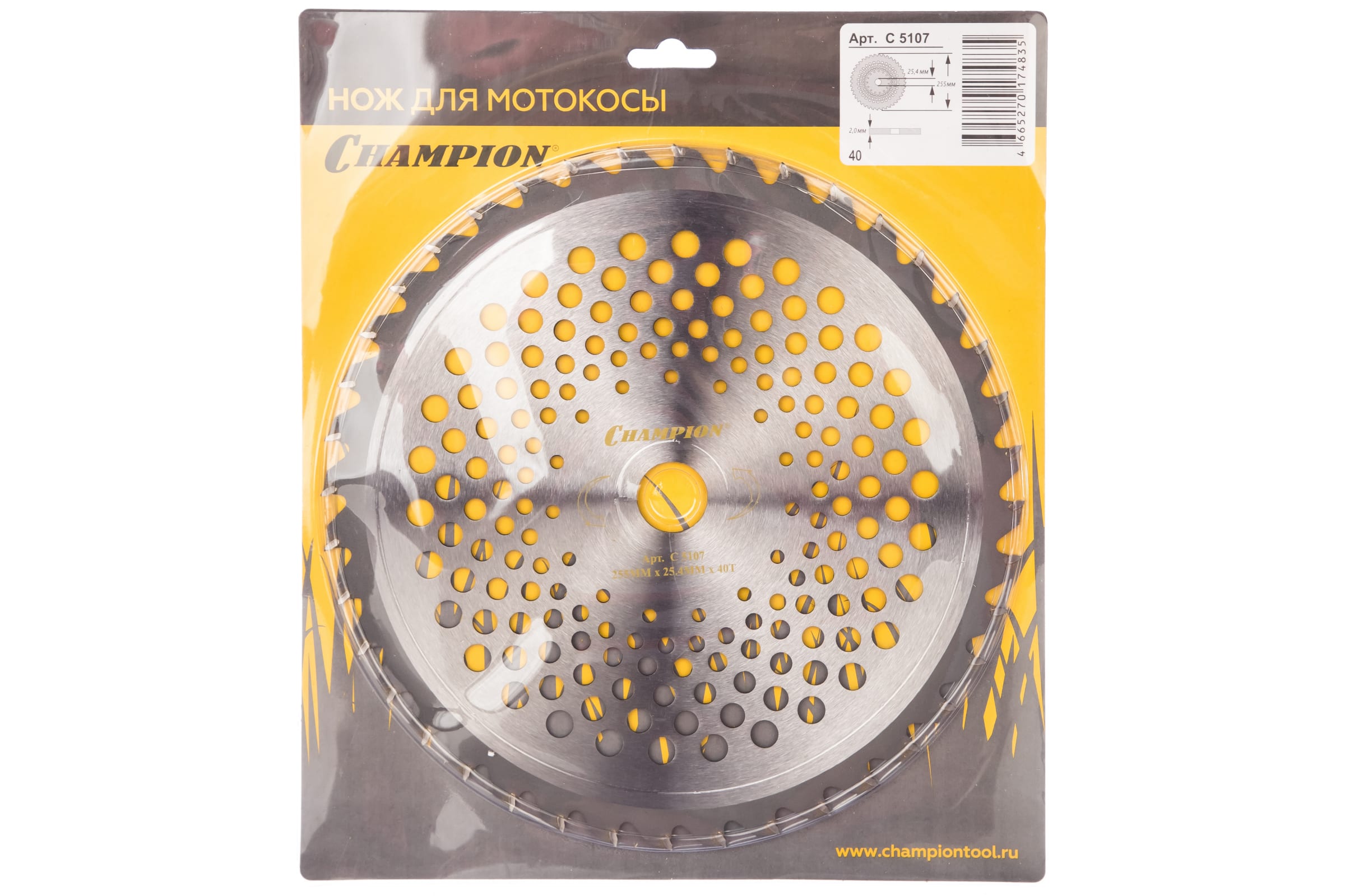 Диск CHAMPION 40Т 255х25.4мм (C5107)