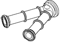 Воздуховод (штаны) HUSQVARNA 5257332-01 для K760