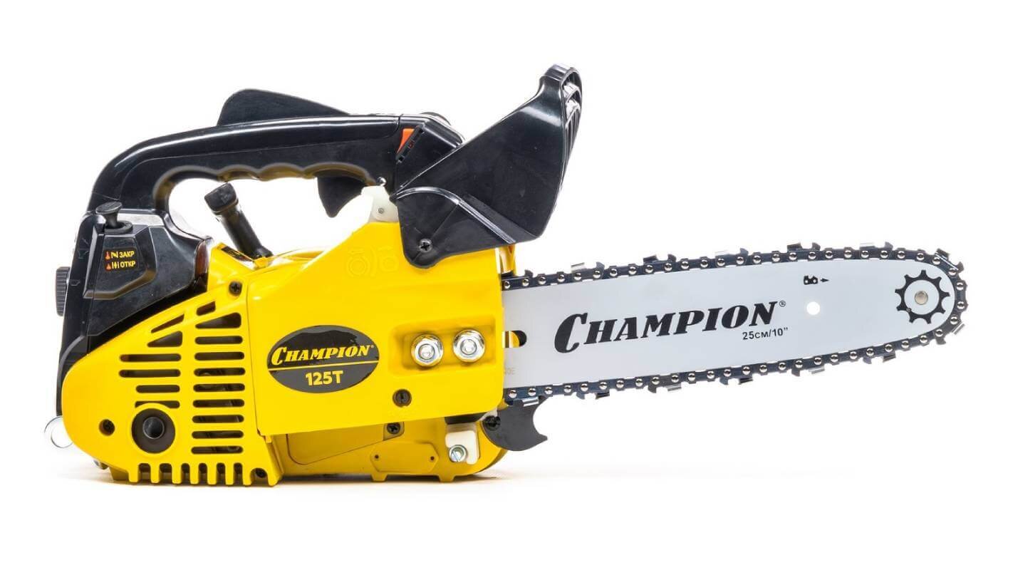 Бензопила CHAMPION 125T-10