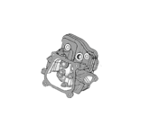 Головка цилиндра 7,5 мм Champion 3048050400200 012030001700-DC01A001 для G210-1HK,BC8716,IGG3200,3600,GG3300 (2020)