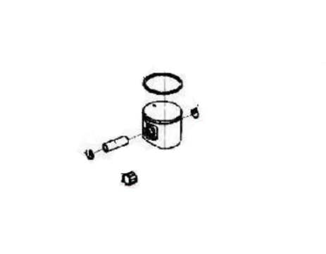 Поршень Champion 043221000 для T433