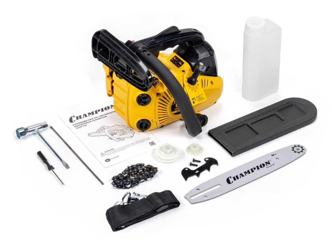 Бензопила CHAMPION 125T-10