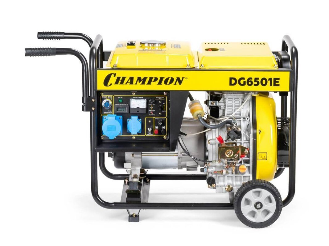 Генератор дизельный CHAMPION DG6501E