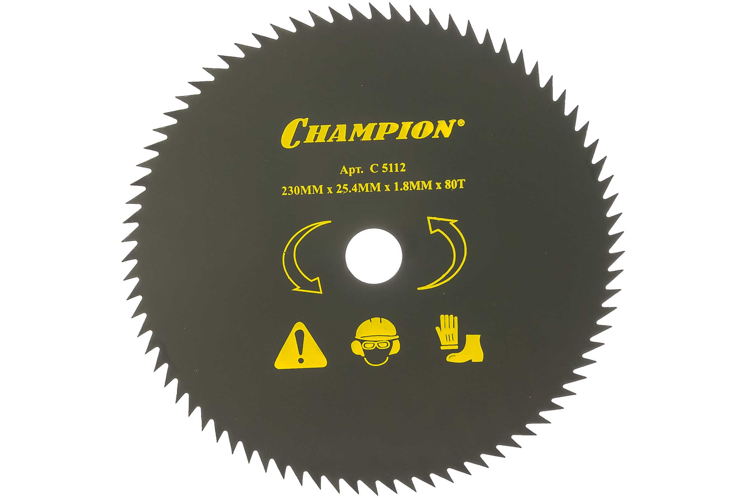 Диск CHAMPION 80Т 230х25.4мм (C5112)