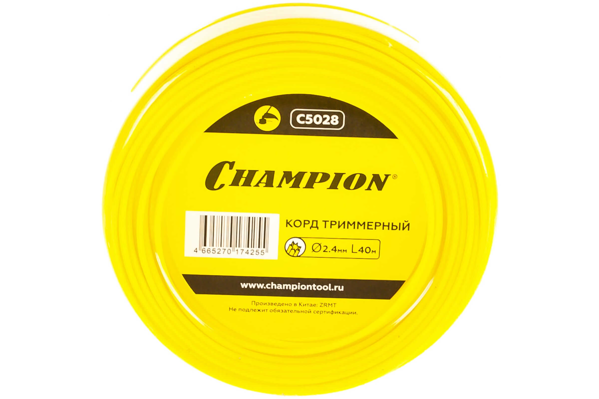 Леска триммерная CHAMPION Star 2.4х40м (C5028)