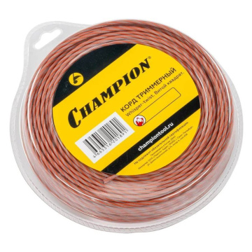 Леска триммерная CHAMPION Whisper-twist 3.0х12м (C7121)