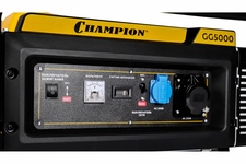 Бензогенератор Champion GG5000 [5.5 кВт, 220В, бак 25л, ручной стартер]