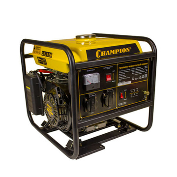Бензогенератор инверторный Champion IGG3600 [3.6 кВт, 220В, бак 9л, ручной стартер]