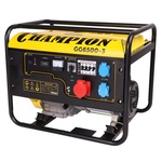 Бензогенератор Champion GG6500-3 [6.8 кВт, 220/380В, бак 25л, ручной стартер]