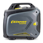 Генератор бензиновый инверторный Champion IGG2200S [2.4 кВт, 220В, бак 4л, ручной стартер]