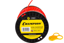 Леска триммерная CHAMPION Twisted Square +нож 3.0х60м (C7011)